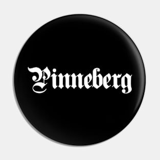 Pinneberg written with gothic font Pin