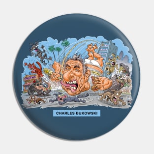 Charles Bukowski Pin