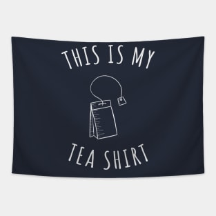 This Is My Tea Shirt Tapestry