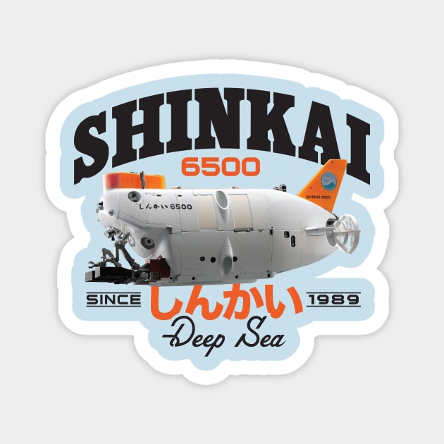 Shinkai 6500 Magnet by MindsparkCreative