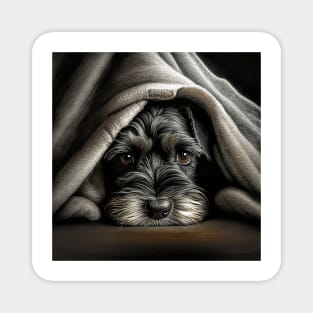 Cute Mini Schnauzer Magnet