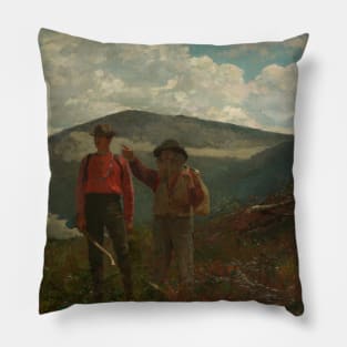 Two Guides by Winslow Homer Pillow