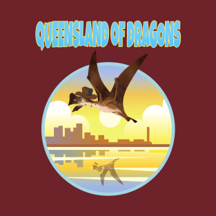 Queensland Dragons Pterodactyls T-Shirt