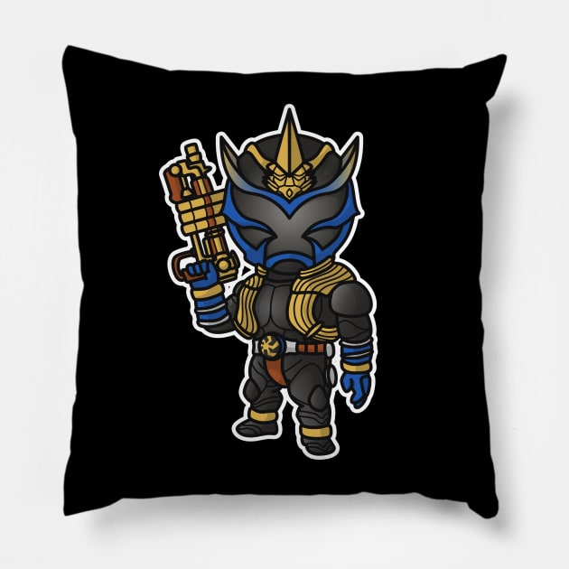 Kamen Rider Ibuki Chibi Style Kawaii Pillow by The Toku Verse