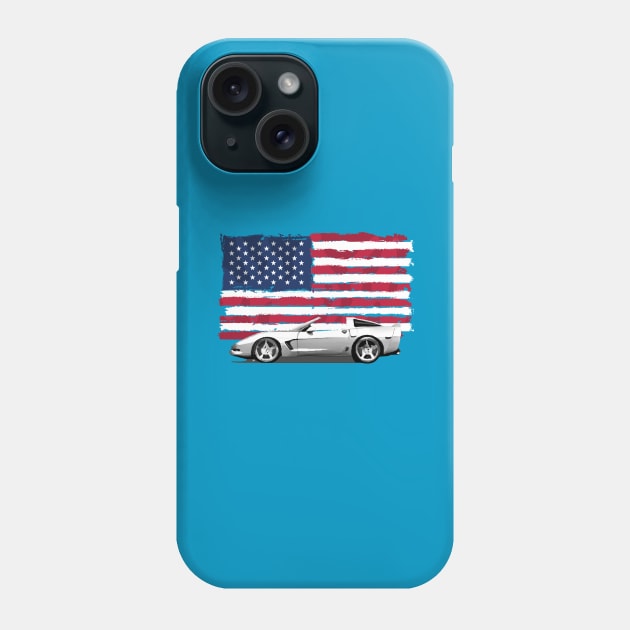 Chevrolet Corvette (C5) Phone Case by Moulezitouna