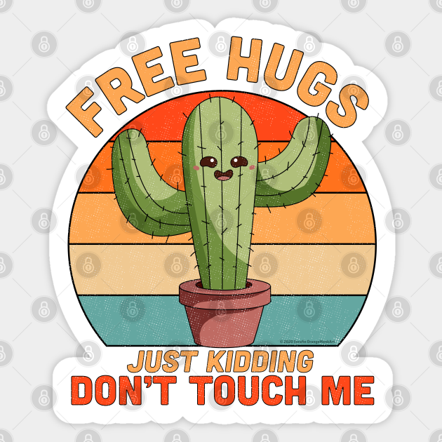 Multicolor 18x18 Zone 365 Funny Sarcastic Saying Free Hug Just Kidding Don't Touch Me-Funny Sarcastic Gift Throw Pillow Multicolor 18x18 Zone 365 Funny Sarcastic Saying Free Hug Just Kidding Don't Touch Me-Funny Sarcastic Gift Throw Pillow