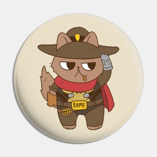 Overwatch McCree Cat Pin