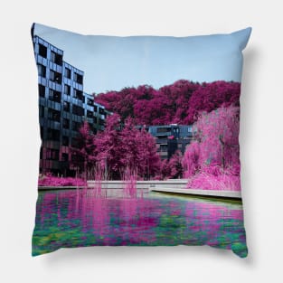 Urban Zurich Switzerland Pillow