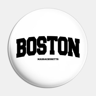 BOSTON Massachusetts V.3 Pin