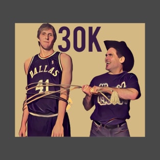 Dirk Nowitki 30K NBA T-Shirt