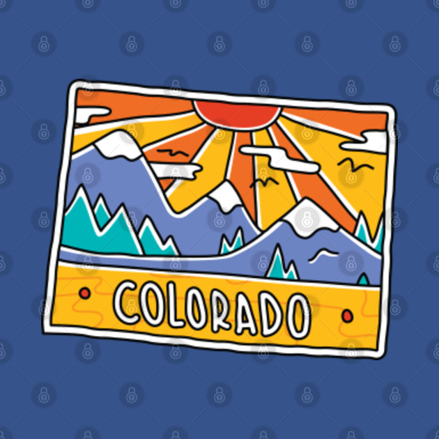 Discover Colorado - Colorado - T-Shirt