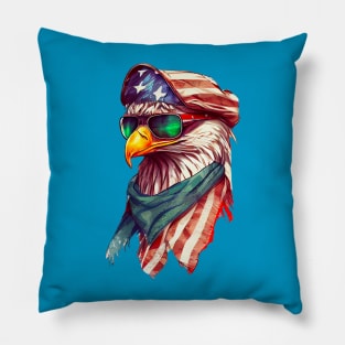 American Eagle 4th of July style Pillow