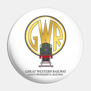 Great Western Railway - God's Wonderful Railway Pin