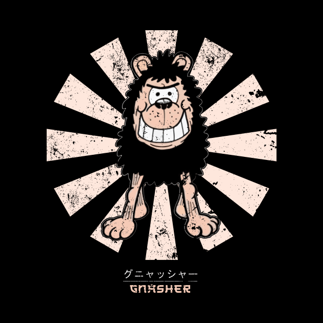 Gnasher Retro Japanese by Nova5