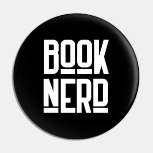 Book Nerd Pin
