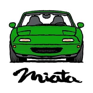 MX5 Miata NA Light Green T-Shirt