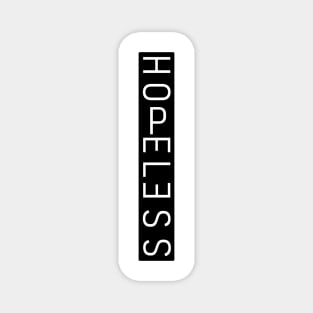 Hopeless Bar Text Magnet