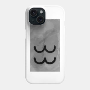 Aquarius zodiac sign Phone Case