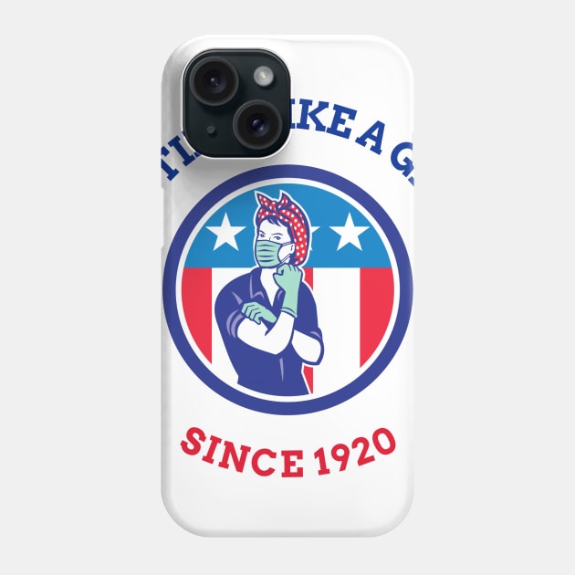 Voting Like a Girl since 1920 Phone Case by Ken Adams Store