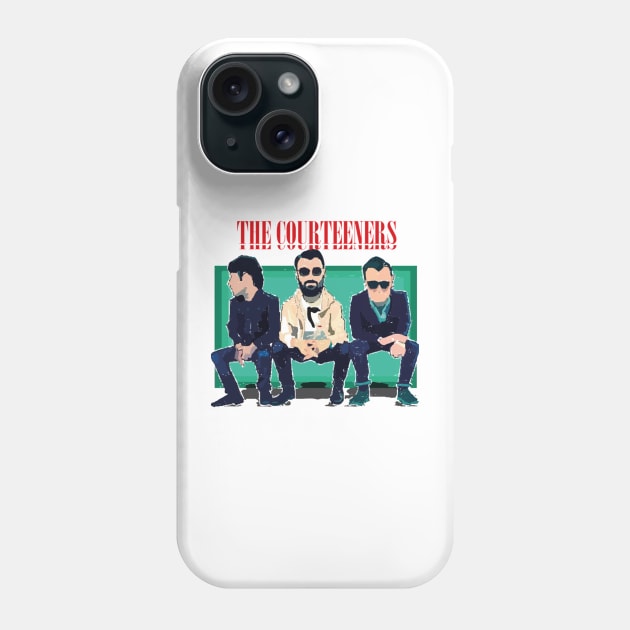 The Courteeners Group Art For Rock Music Lover, Phone Case by engmaidlao