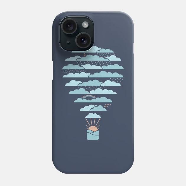 Weather Balloon Phone Case by Thepapercrane