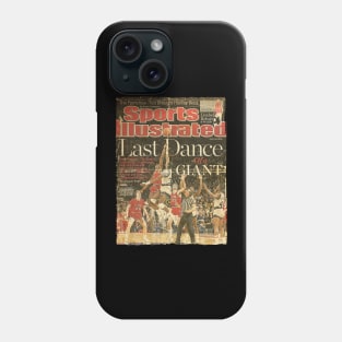 COVER SPORT - SPORT ILLUSTRATED - LAST DANCE Phone Case