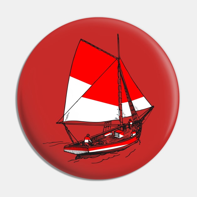 Indonesia Flag Country Pride Support Indonesian Badminton Pin by Mochabonk