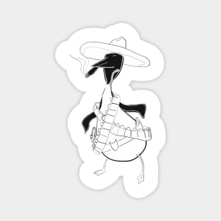 Cowboy Penguin Magnet