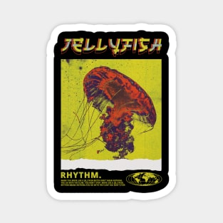 Rhythm Jellyfish Magnet