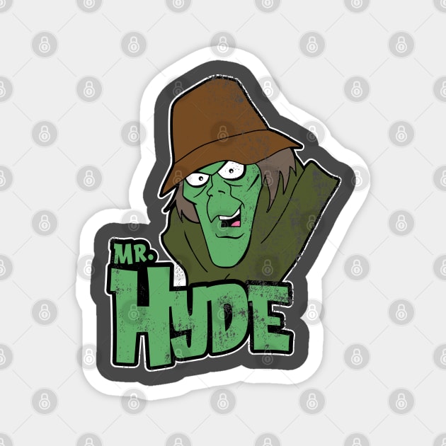 Mr Hyde Magnet by Rawddesign