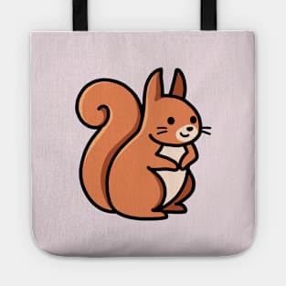 Red Squirrel Tote