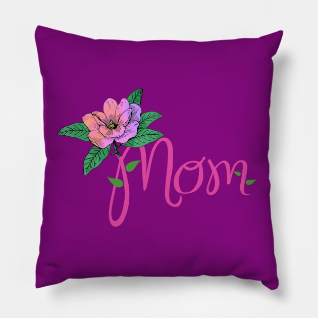 HAPPY Mothers Day Pink Pillow by SartorisArt1