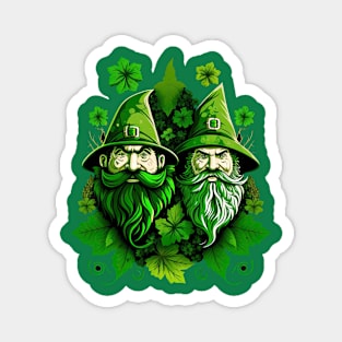 Gnomes St. Patrick's Day Magnet