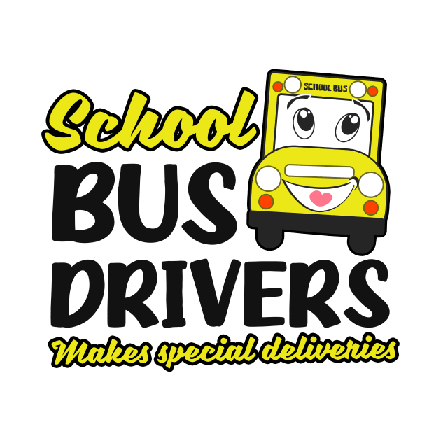 School Bus Shirt | Make Special Deliveries by Gawkclothing