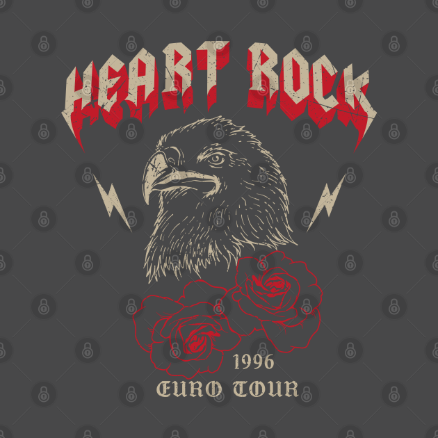 Discover Heart Rock - Rock Band Tour - T-Shirt