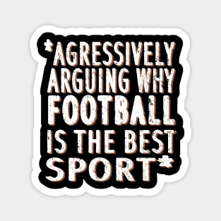 American football tackle quarterback gift idea Magnet