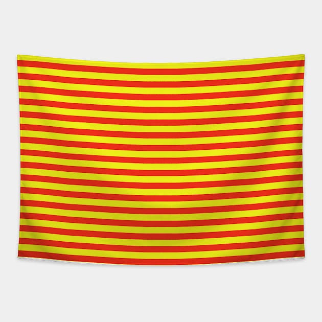 orange texture - orange stripes Tapestry by persa