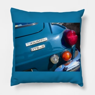 Triumph GT6, Vintage British Sports Car Pillow