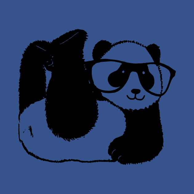 panda wearing glasses 1 by arianneaubreysd