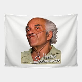 Breaking Bad - Hector Salamanca signed portrait Tapestry