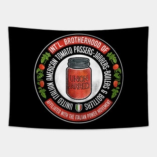 International Tomato Jarrers Union Tapestry