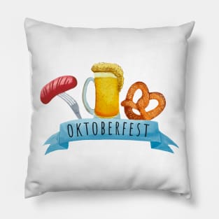 Oktoberfest Banner Pillow