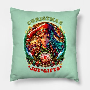 Christmas - joy - gifts Pillow