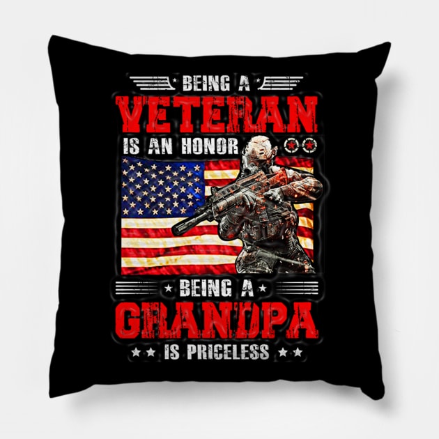 Black Panther Art - USA Army Tagline 7 Pillow by The Black Panther