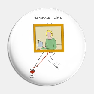 Homemade Wine Pin