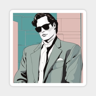 Cool Cat in a Suit Brando Blend Magnet