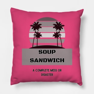 Soup Sandwich Pillow