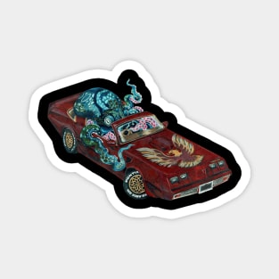 Octopus Car Magnet