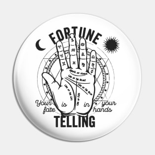 Fortune Telling Halloween Psychic Pin