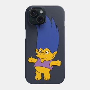 Troll de pelo raro Phone Case